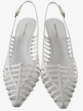 Veronica Beard Leather Slingback Pumps